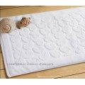 100% Cotton Non-Slip Bath Mat Jacquard Floor Towel